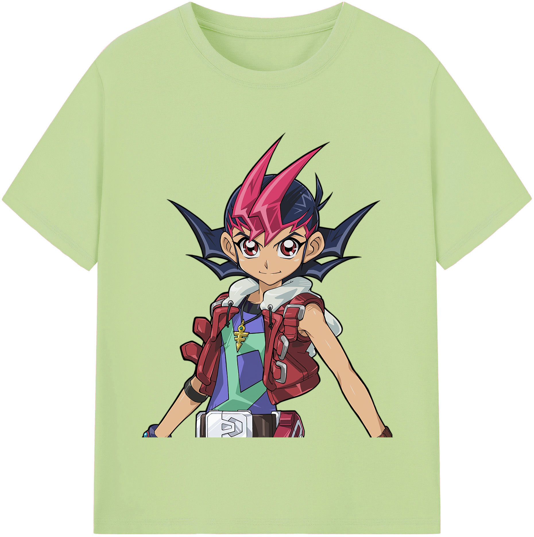 （画像用） 遊☆戯☆王 Yu-Gi-Oh! 綿100％半袖Tシャツ（フロントプリント）